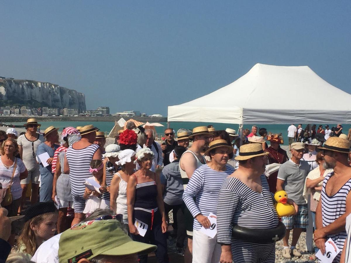 Entre Mer Et Falaises Le Tréport Zewnętrze zdjęcie